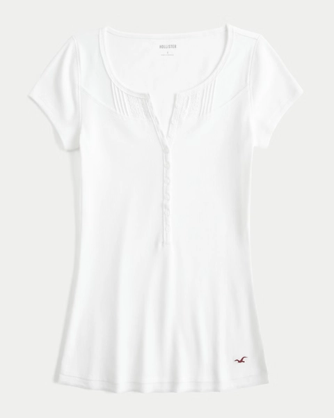 Short-Sleeve Icon Henley