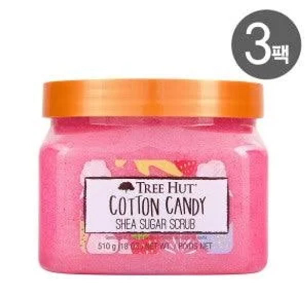 Tree Hut: Shea Sugar Scrub Body Scrub 3-Pack 510g
