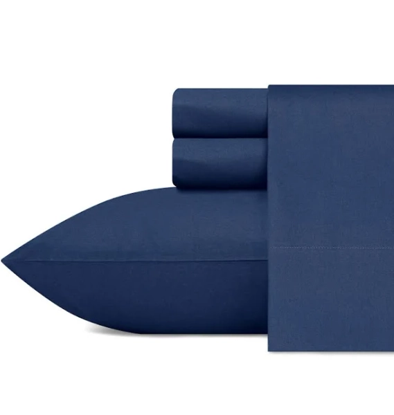 Nautica Solid Cotton Sheet Set