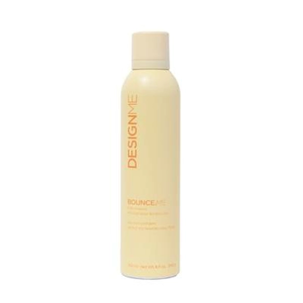 Design.Me BOUNCE.ME Curl Mousse | Lightweight Curl Defining Mousse for Wavy & Curly Hair | Frizz Control, Humidity Resistant, Alcohol-Free Mousse for Hair Styling | CGM Approved