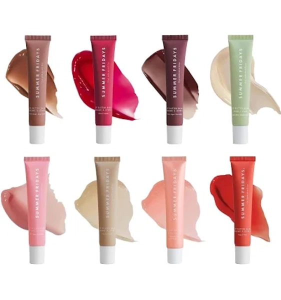 Summer Fridays Lip Butter Balm 8PCS(8 Different ) 0.5 oz/15g