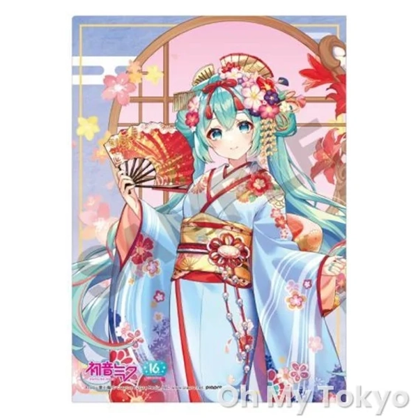Hatsune Miku Single Clear File Folder A4 Maiko Experience Official Kawaii Japanese Merchandise Store | Next-Day UK Delivery