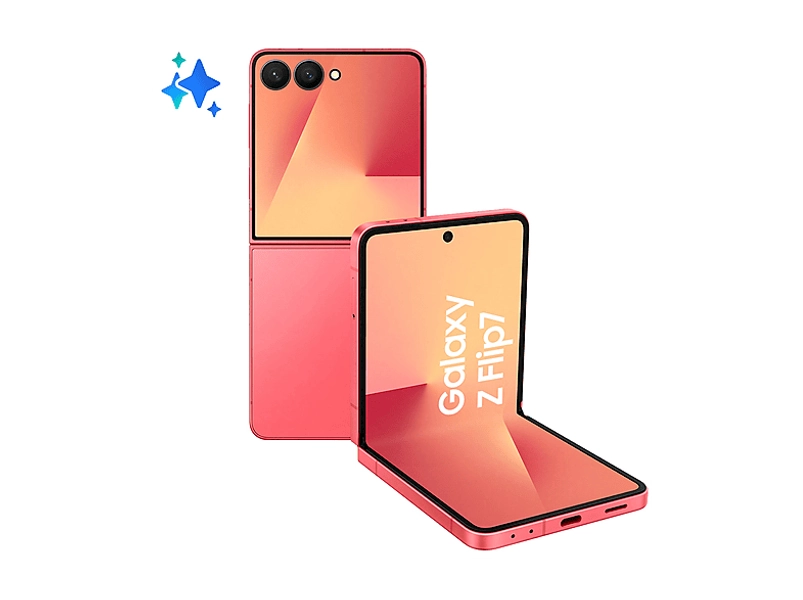 SAMSUNG Galaxy Z Flip7 512GB, 512 GB, Coralred | MediaWorld.it
