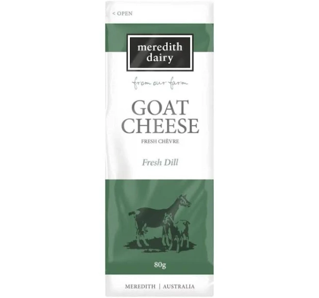 Meredith Fresh Chevre Fresh Dill Goat Cheese