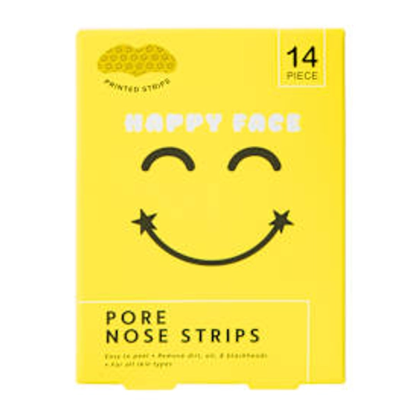 Happy Face Pore Nose Strips 14-Pack