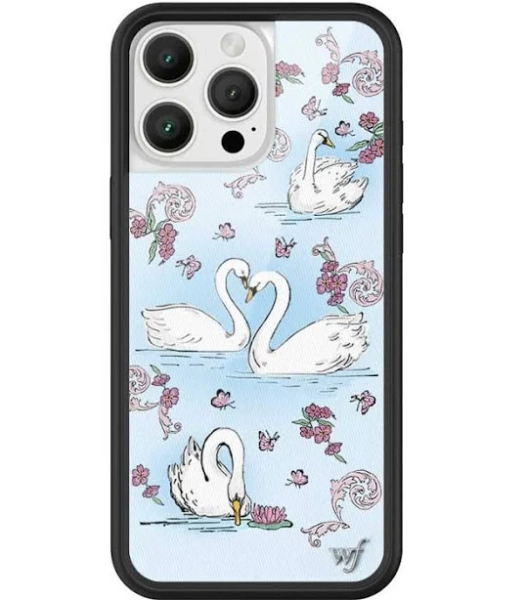 Wildflower Swan Lake iPhone Case
