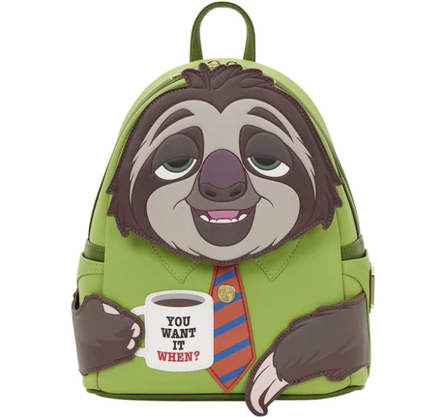 Zootopia Flash Cosplay Mini Backpack