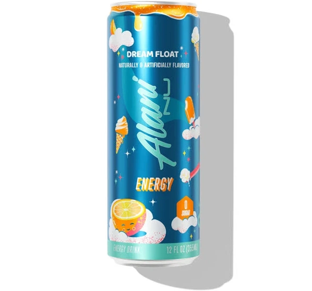 Alani Nu Sugar-Free Energy Drink Dream Float 12oz (Pack of 12)