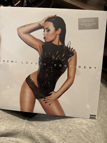 Demi Lovato Confident Black & White Dipped Vinyl Limited Edition - eBay
