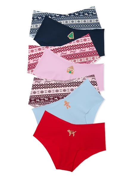 7-Pack No-Show Cheeky Panties