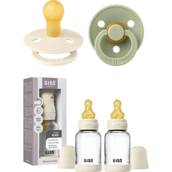 Bibs Bottle & Pacifier Set