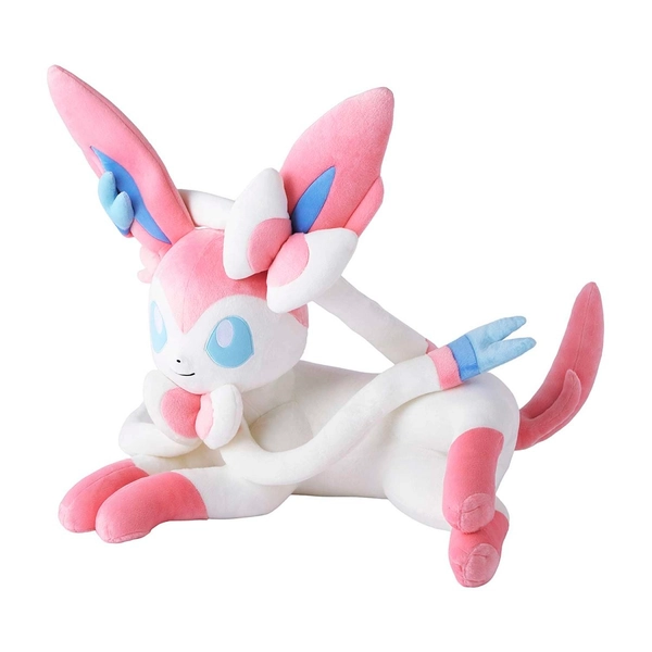 Sylveon Pokédex-Size Poké Plush - 33 ½ In.