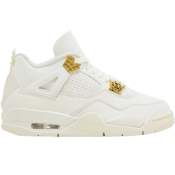 Air Jordan 4 Retro Metallic Gold Women's