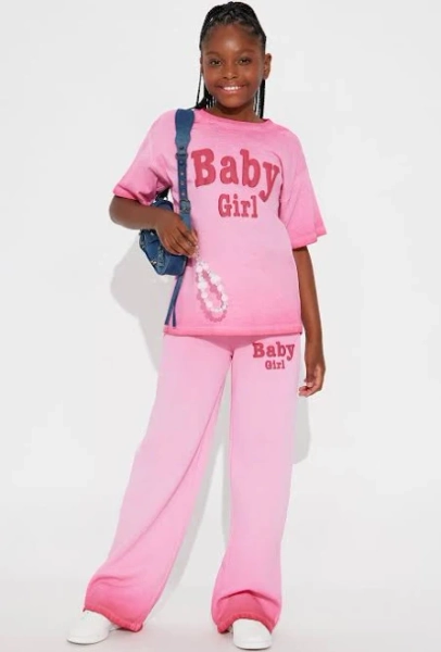 Fashion Nova Kids' Fleece Sweatsuit Set