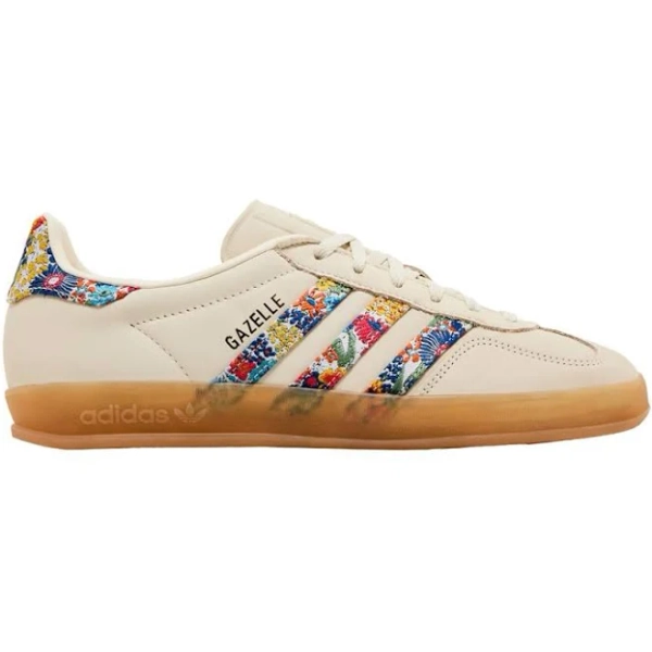 Liberty London x adidas Wmns Gazelle Indoor 'Floral Embroidery - Off White' | Cream | Women's Size 4.5