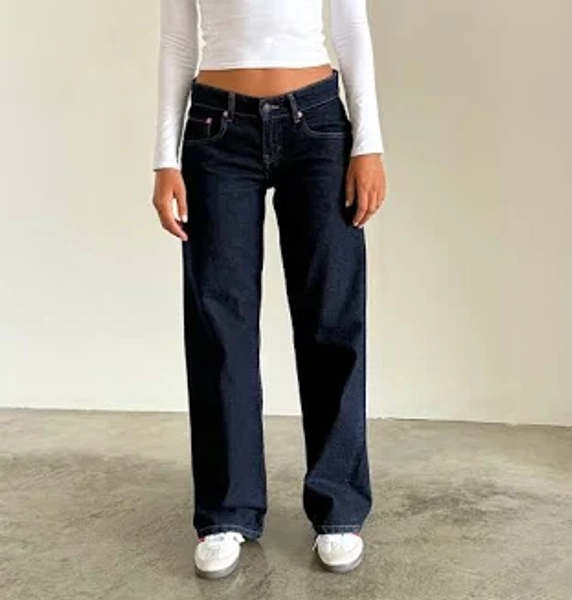 Women's Low Rise Parallel Jeans