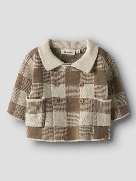 LOOSE FIT KNITTED CARDIGAN