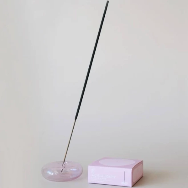 Bubble Glass Incense Holder
