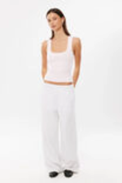 Sasha Wide Leg Track Pant - Grey
