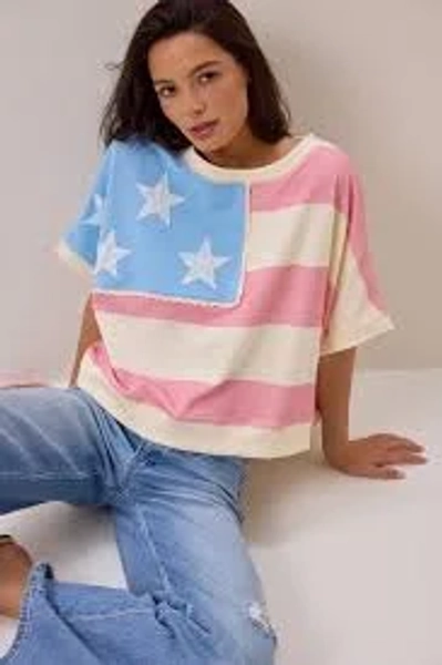Altar'd State Stateside Short-Sleeve Pullover