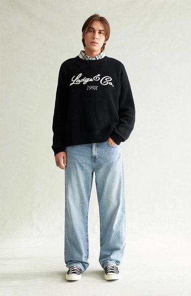 Dylan Baggy Jeans Medium Indigo