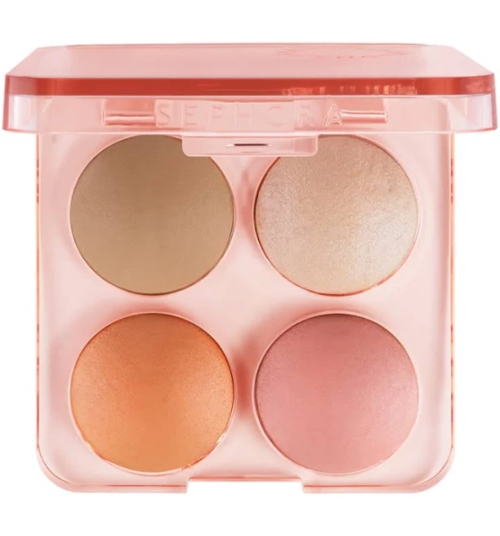 Sephora Collection Colorful Face Bronzer Blush & Highlighter Palette