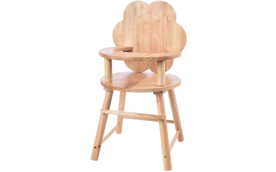 Hardwood Doll High Chair