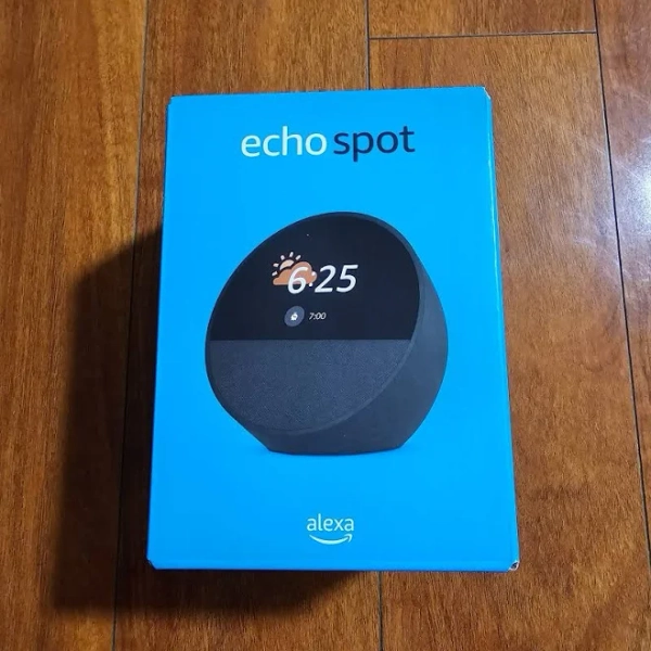 Amazon Echo Spot Smart Wi-Fi Speaker Customizable Smart Clock