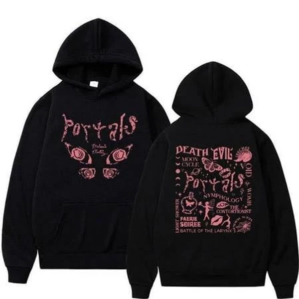 Melanie A Martinez The Trilogy Tour 2024 Unisex Hoodie with Pockets and Drawstring