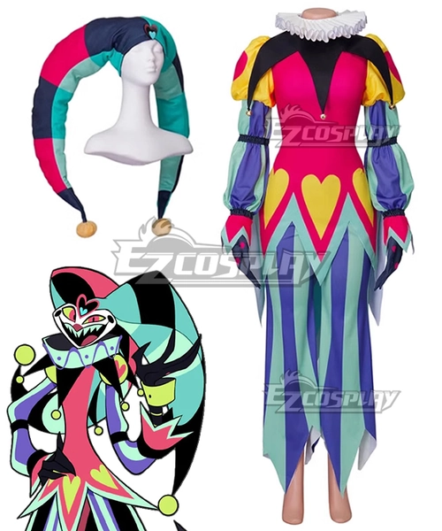 Hazbin Hotel Helluva Boss Fizzarolli Cosplay Costume