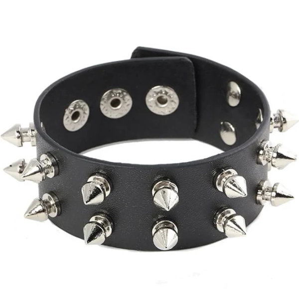 Nobrand Rivet Bracelet Faux Leather Personalized Studded Bracelet Punk Bracelet For Men Other