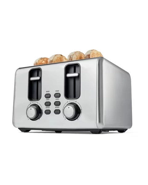 4 Slice Stainless Steel Toaster
