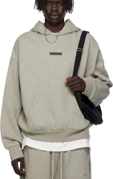 Fear of God Essentials Mens Classic Fleece Hoodie