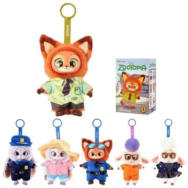 Disney Zootopia Series Vinyl Plush Pendant