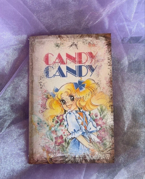 Candy Candy notebook diary, TV series, Vintage style, secret diary, memories.