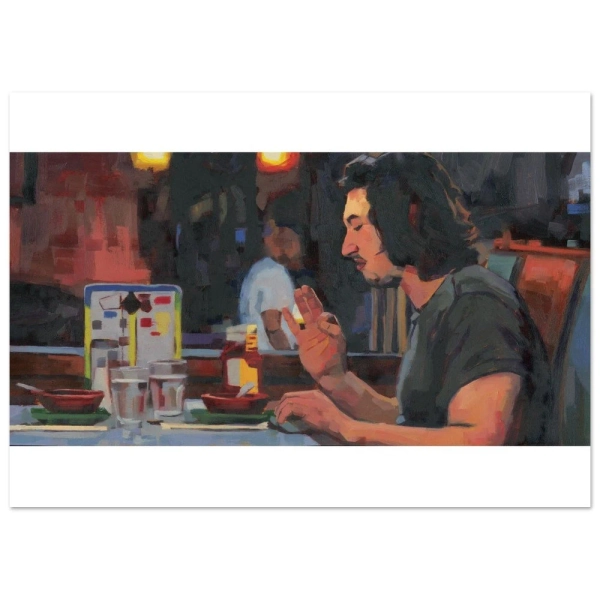 Adam Driver 'Good Soup' Art Print: HBO Girls Meme Poster