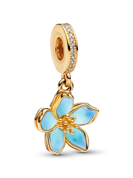 Blue Blossom Dangle Charm