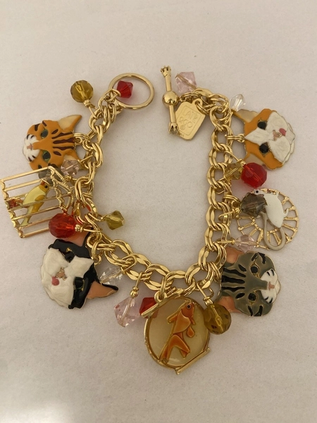 Lunch at the Ritz cat bracelet $145