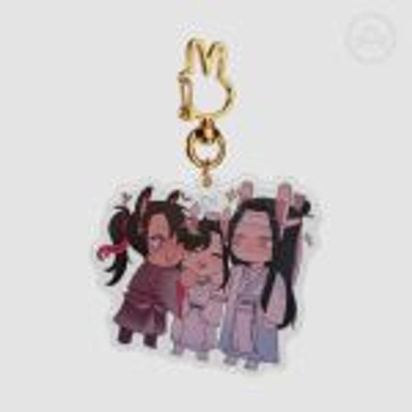 Wangxian Epoxy Clear Acrylic Keychains by newtsdoodles - ACGGOODS