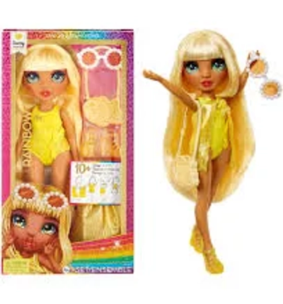 Rainbow High Swim & Style Fashion Doll Sunny