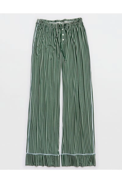 Aerie Real Soft® Trouser PJ Women's Rugged Green S