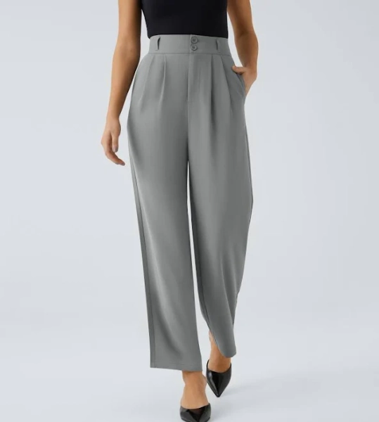 Halara Halara Flex High Waisted Pocket Work Flare Pants
