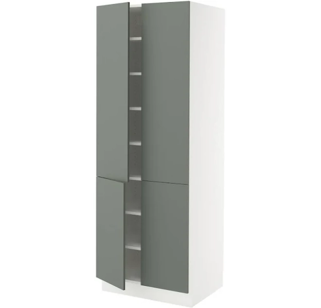 IKEA SEKTION high cabinet with shelves/4 doors