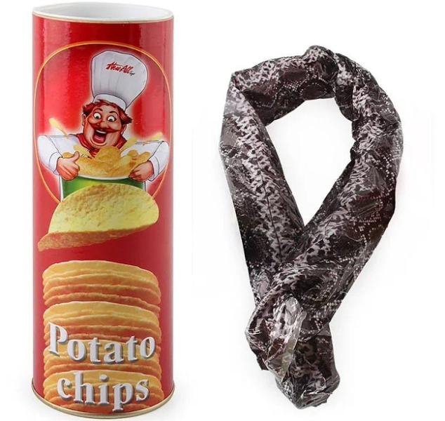 Potato Chips Bouncing Snake