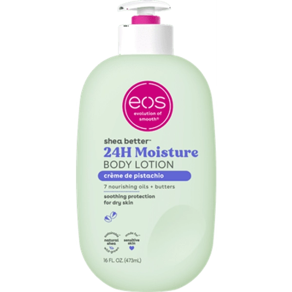 eos Shea Better Body Lotion- Creme de Pistachio  Soothes Dry Skin  16 fl oz