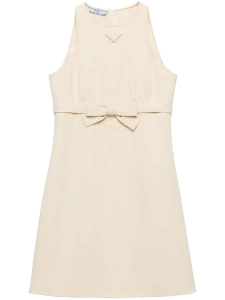 Prada robe courte à détail de nœud | 40