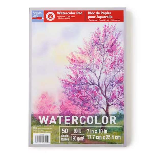 Level 2 Watercolor Pad by Artist's Loft™