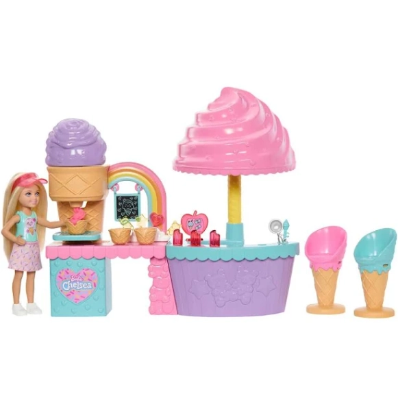 Barbie Club Chelsea Ice Cream Shop Playset
