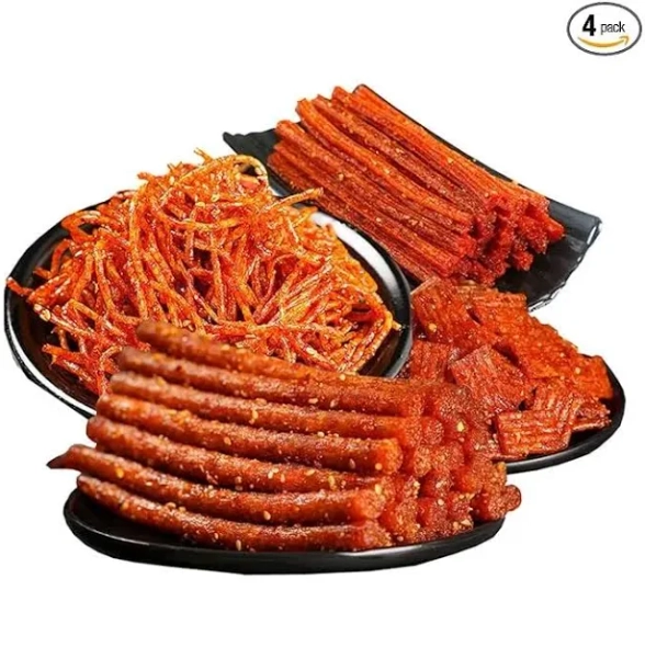 Spicy Strip Snack Food