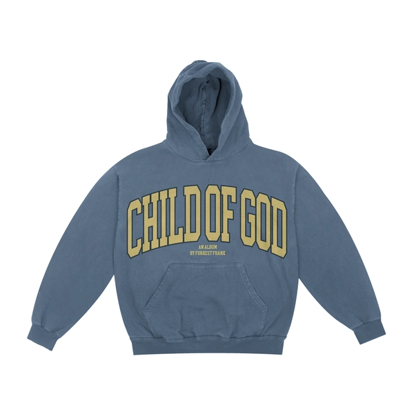 CHILD OF GOD Varsity Blue Hoodie